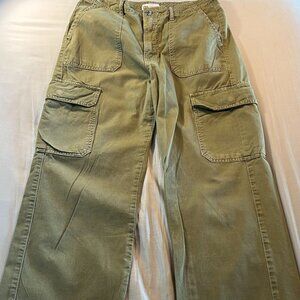 Zara Green Cargo Pants